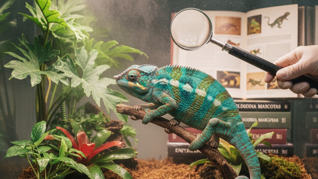 Cuidados esenciales para el bienestar del Camaleón de Madagascar