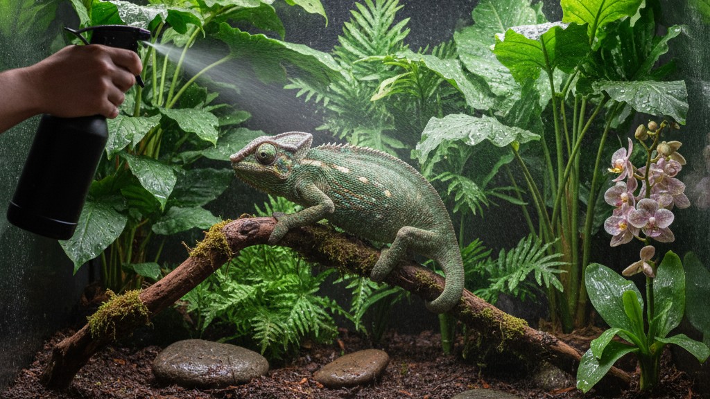 Cuidados esenciales para mantener sano al Camaleón de Fischer