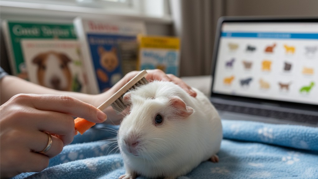 Cuidados diarios esenciales para la cobaya White Crested