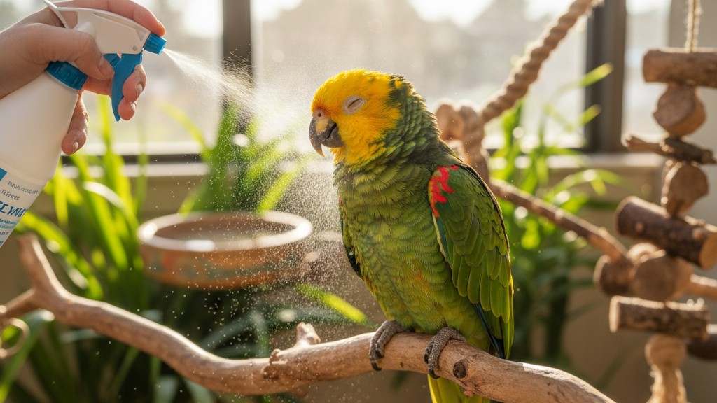 Cuidados esenciales para una Cotorra de Cabeza Amarilla saludable