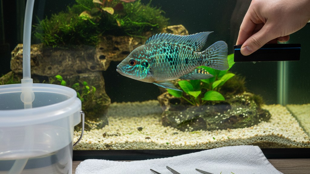 Cuidados básicos para mantener saludable al Jack Dempsey