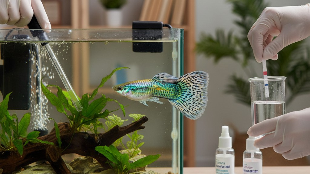 Cuidados esenciales para un pez Guppy Cobra saludable