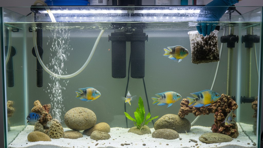 Cuidados básicos y mantenimiento para el pez loro