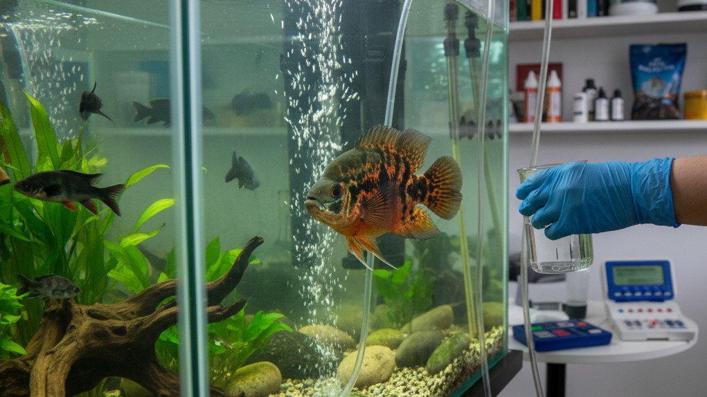 Cuidados básicos para mantener sano a tu pez Oscar