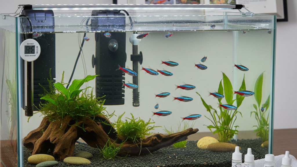 Cuidados básicos y mantenimiento del Pez Tetra Neon Azul