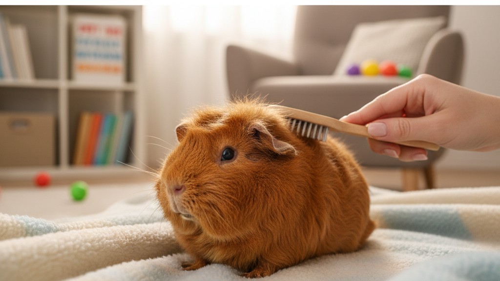 Rutina de cuidados esenciales para la cobaya Rex