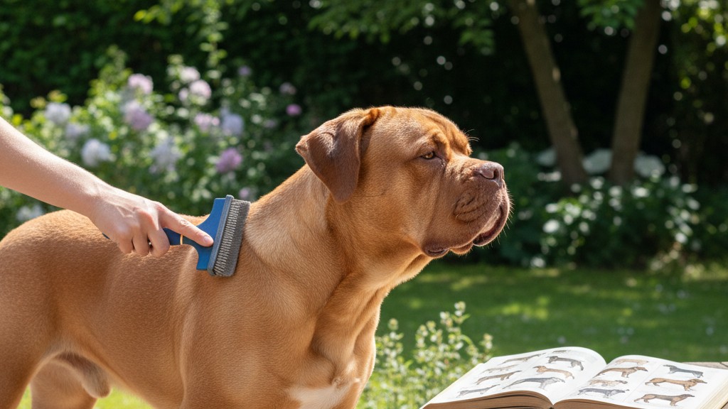 Cuidados diarios y mantenimiento del Dogo de Burdeos