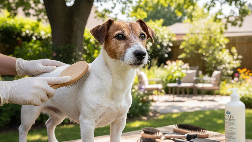 Rutina de cuidados básicos para el Jack Russell Terrier