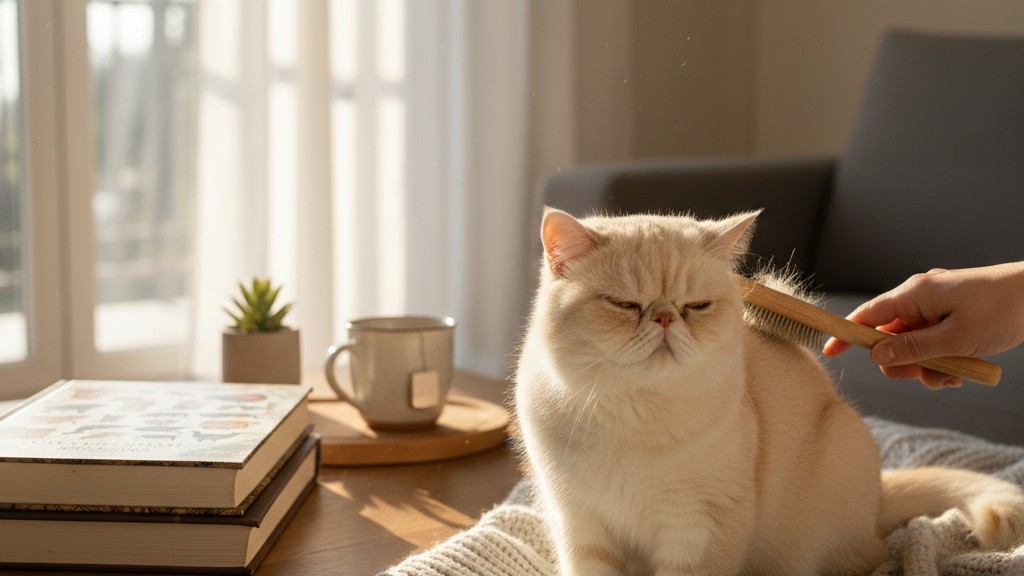 Cuidados esenciales para el bienestar del Exótico de pelo corto