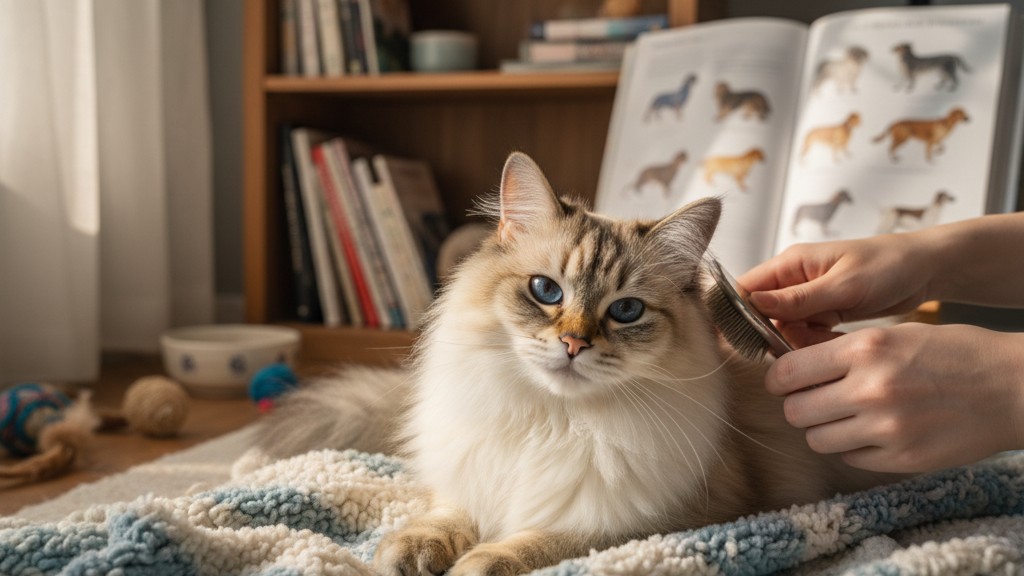 Cuidados esenciales para mantener feliz a un Sagrado de Birmania