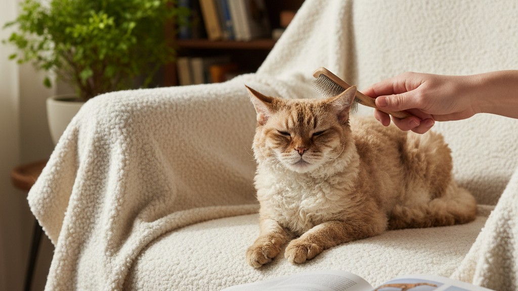 Cuidados básicos para mantener sano y feliz a tu gato LaPerm