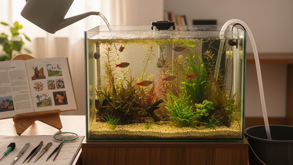 Rutina diaria y cuidados esenciales para el Barbo cereza