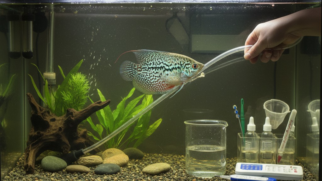Cuidados básicos para el bienestar del Gourami perla en casa