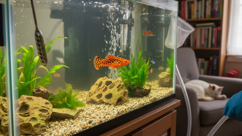 Cuidados básicos y mantenimiento para un Platy saludable