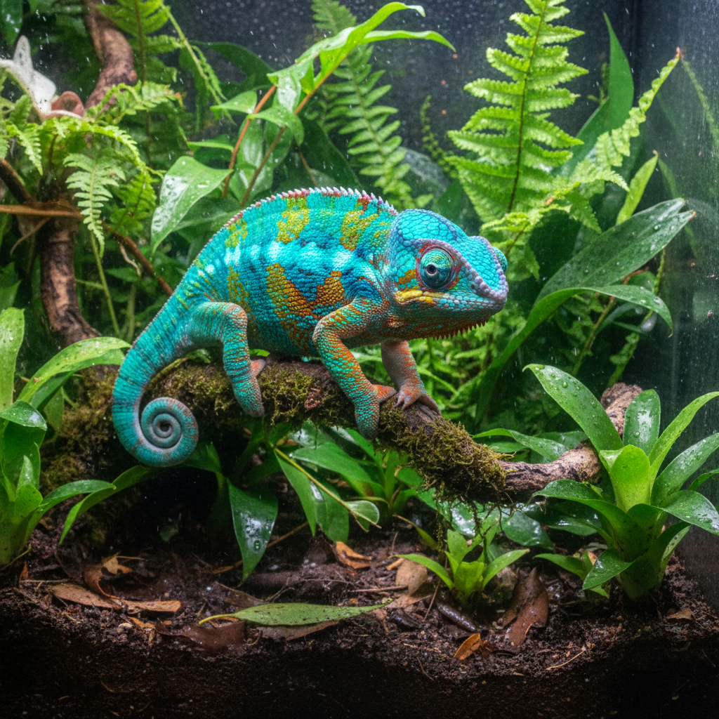 Conoce al camaleón: características y cuidados básicos