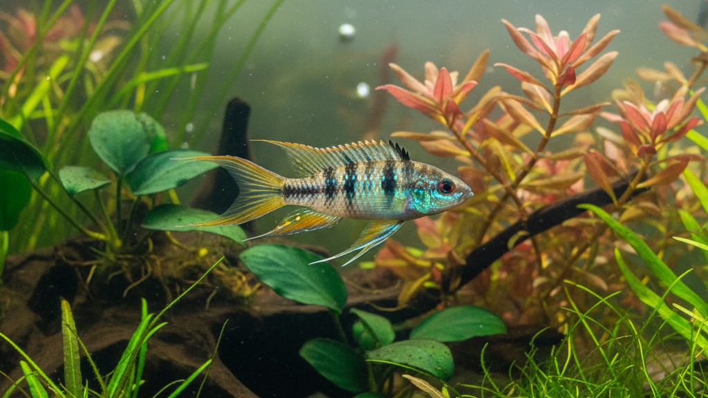 Conoce al Apistogramma: pequeño pez colorido y activo