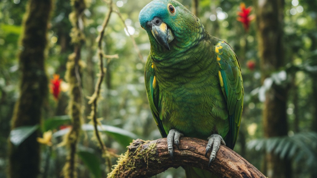 Loro Amazónico: un ave exótica de inteligencia y colorido