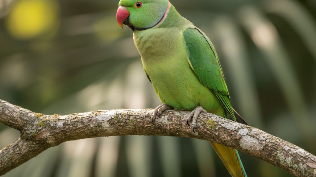 Conoce al Periquito de Collar Rojo: origen y características