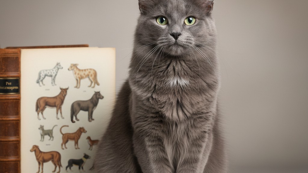Conoce al gato Nebelung: origen, carácter y características