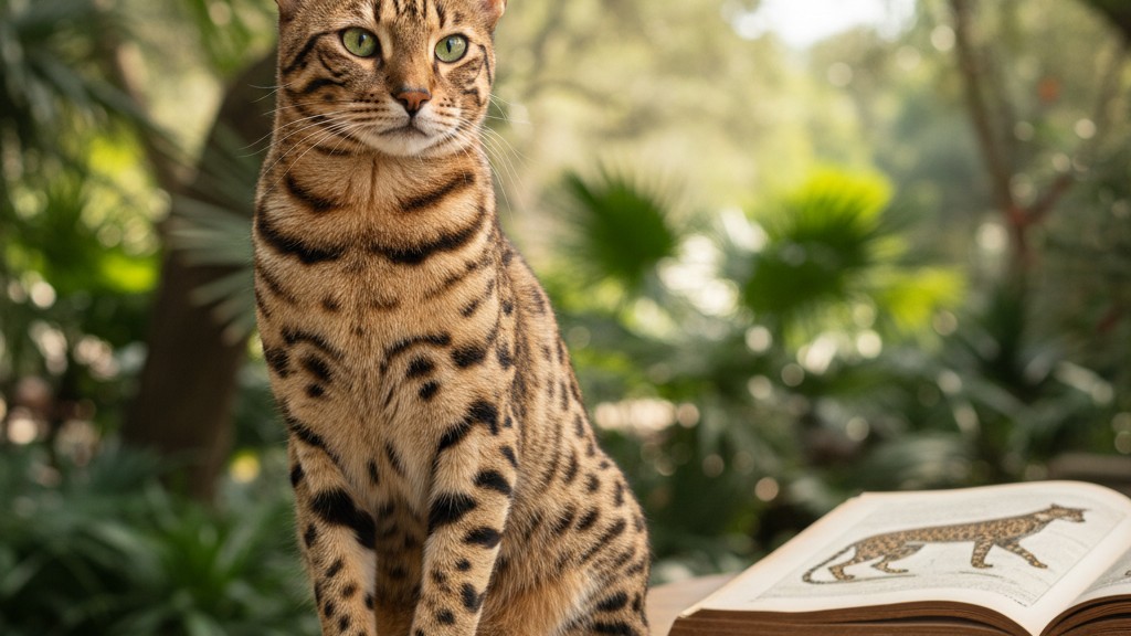 Descripción general del gato Serengeti