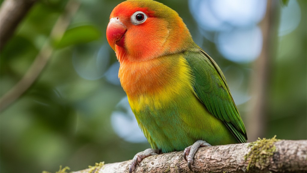 Conoce al Agapornis Fisher: origen, tamaño y carácter