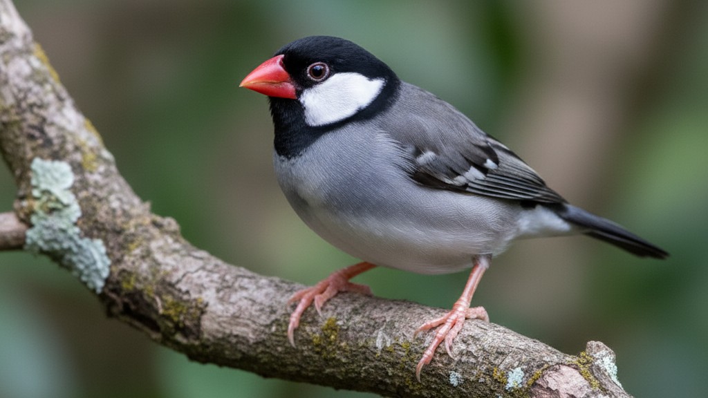 Conoce al Diamante de Java: un pequeño ave exótica y sociable