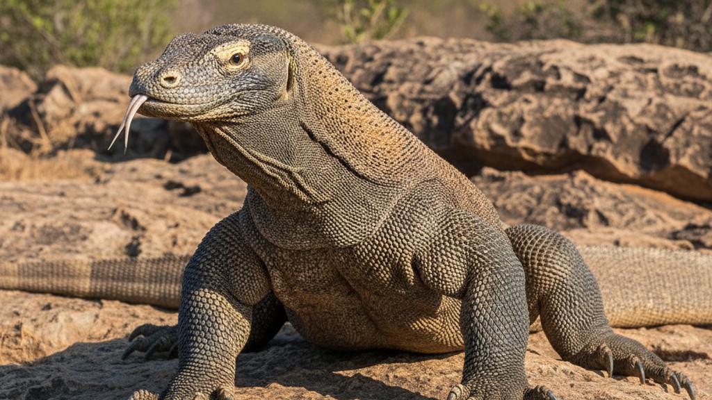 Conoce al Dragón de Komodo: reptil gigante y fascinante