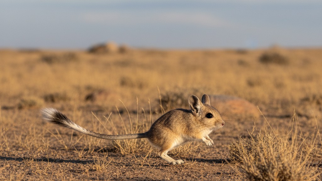 Conoce al Jerbo de Mongolia: un pequeño roedor activo y curioso
