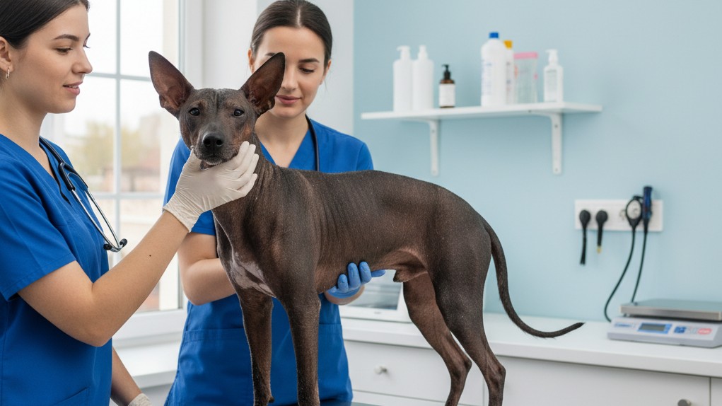 Cuidados de salud esenciales para el Xoloitzcuintle