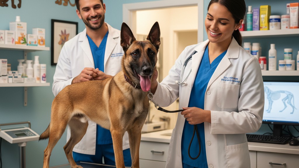Cuidados de salud y prevención para el Pastor Belga Malinois