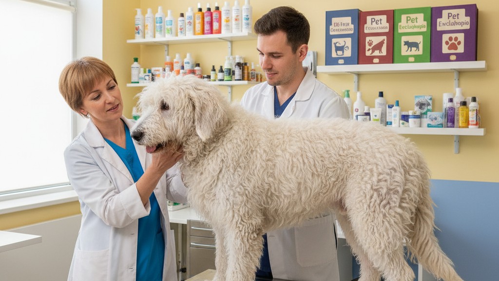 Cuidado y prevención sanitaria del Komondor