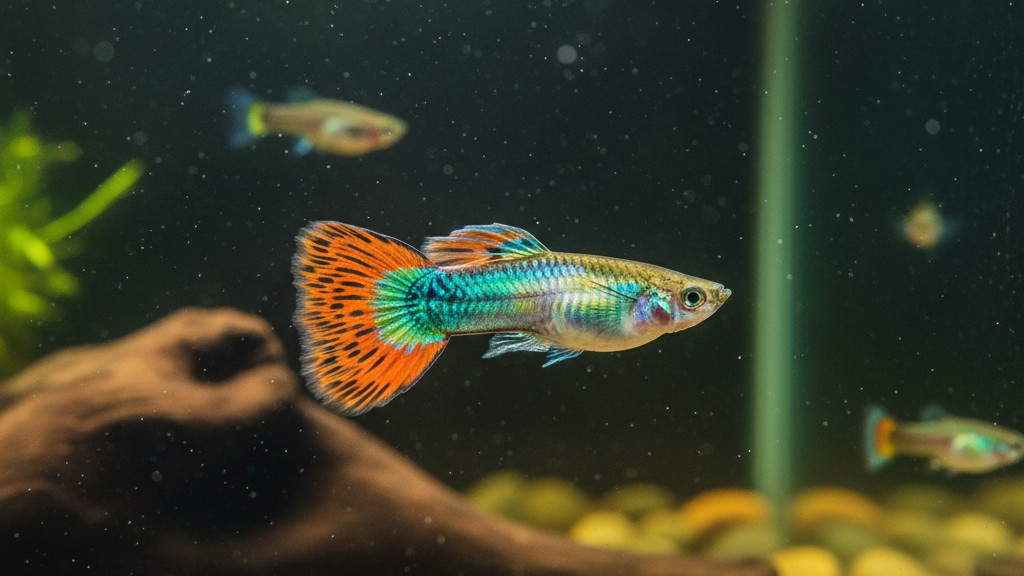 Salud y prevención básica para guppys en el acuario