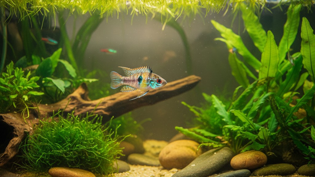 Cuida la salud del Apistogramma con prevención y observación