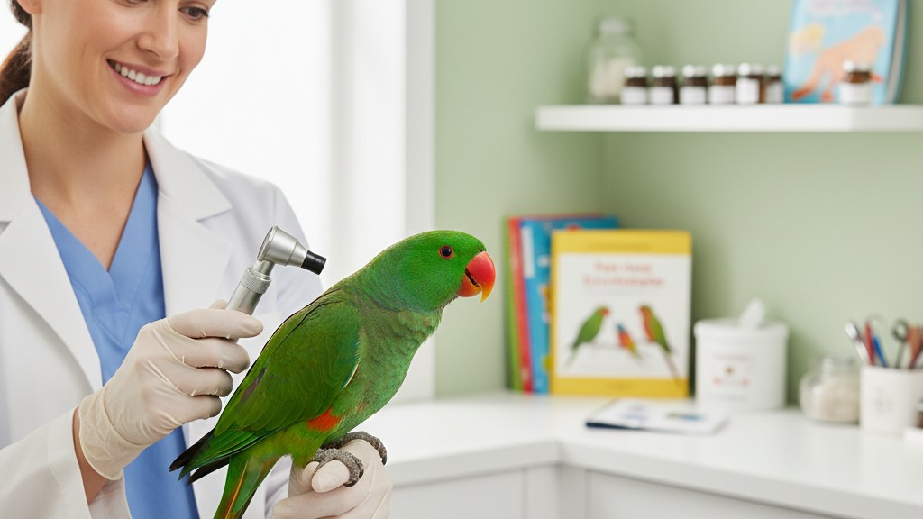 Salud y bienestar del Loro Eclectus Verde: prevención y cuidados básicos
