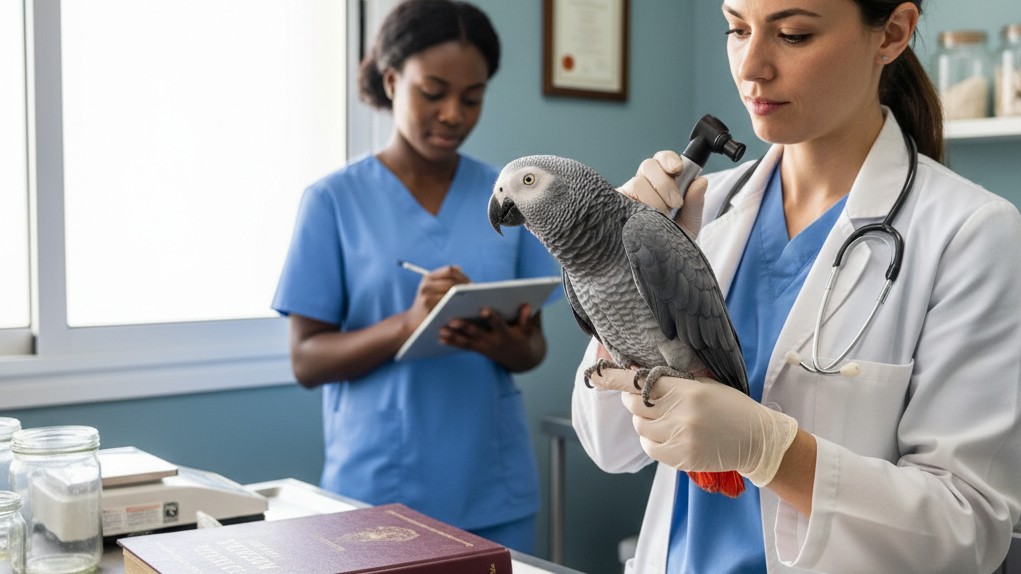 Cuidados y salud preventiva para el Loro Gris Africano