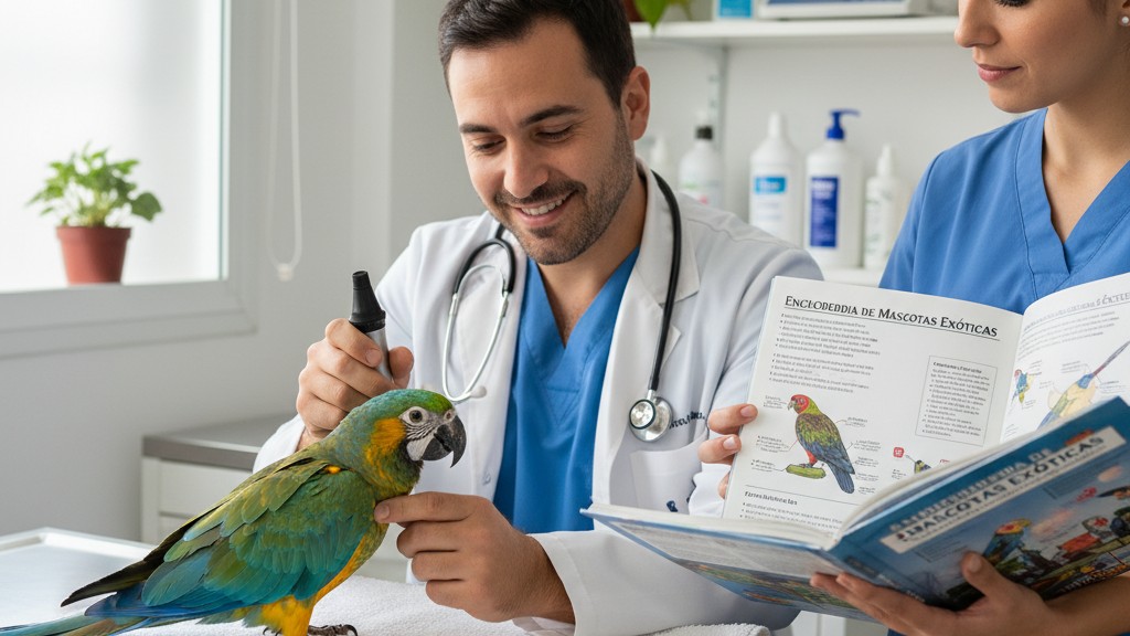 Salud y prevención básica en el cuidado del Loro Amazónico