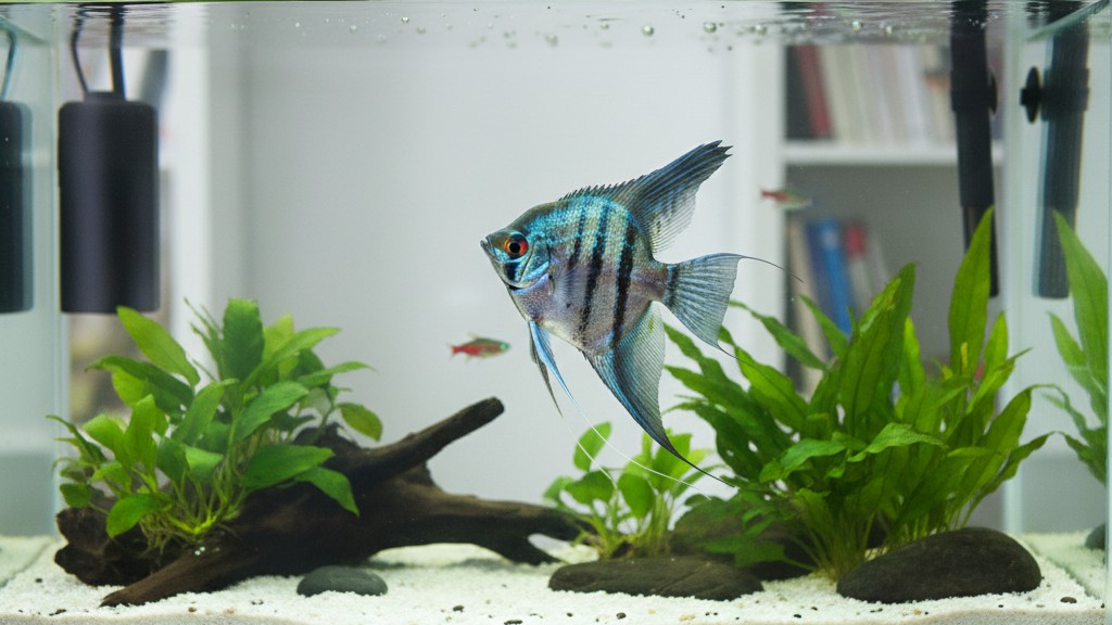 Cuidados y prevención para la salud del Pez Ángel Azul