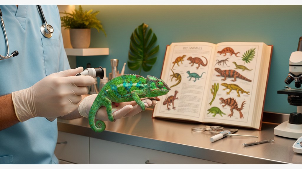 Cuidados de salud y señales de alerta en el camaleón de Phelsuma