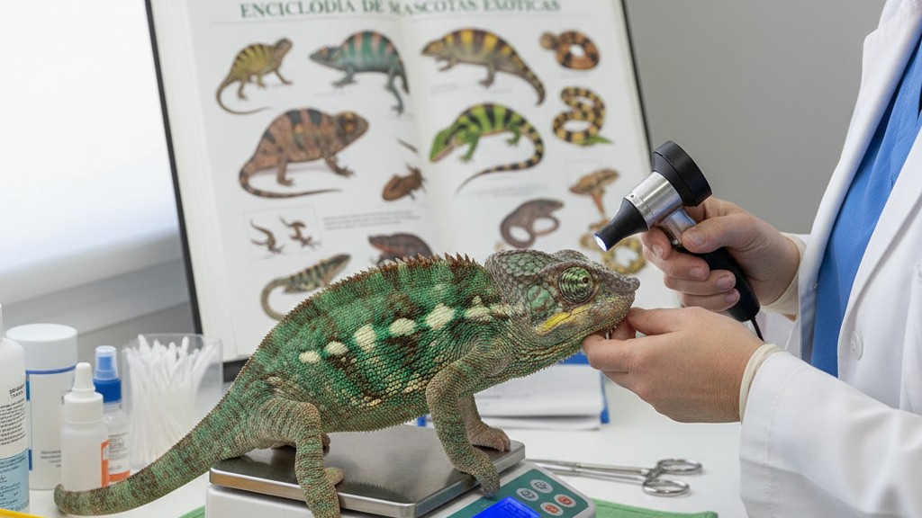 Cuidados de salud y prevención para Camaleón de Meller