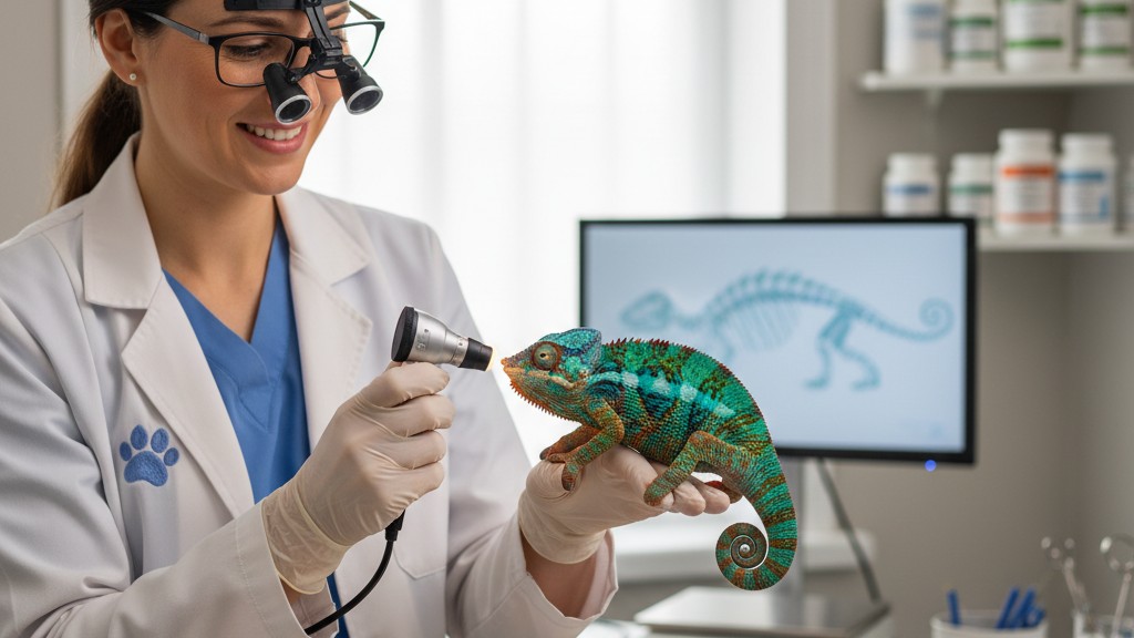 Cuidados de salud y prevención en Camaleones de Panther