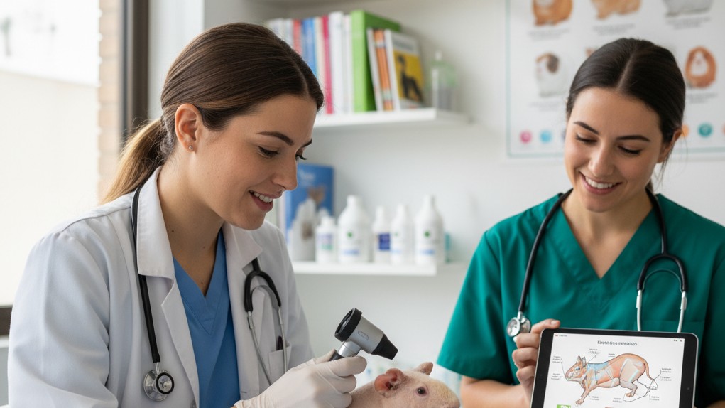 Salud y prevención para una Cobaya Skinny feliz