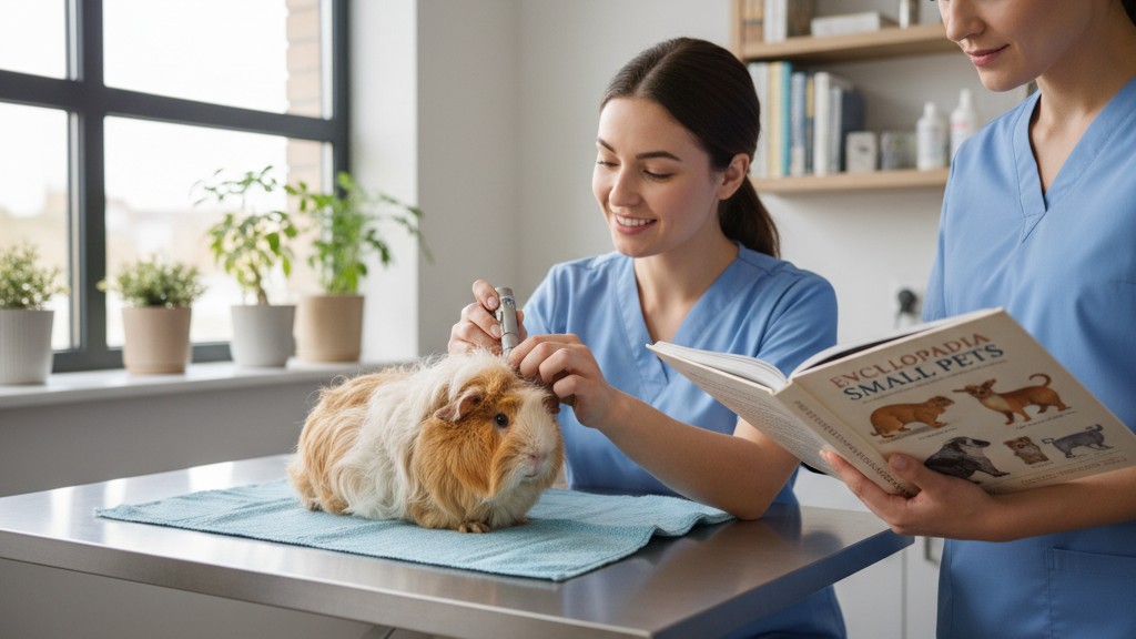 Prevención y cuidados de salud en la cobaya Merino