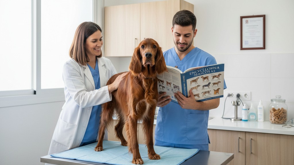 Cuidados de salud y prevención para el Setter Irlandés