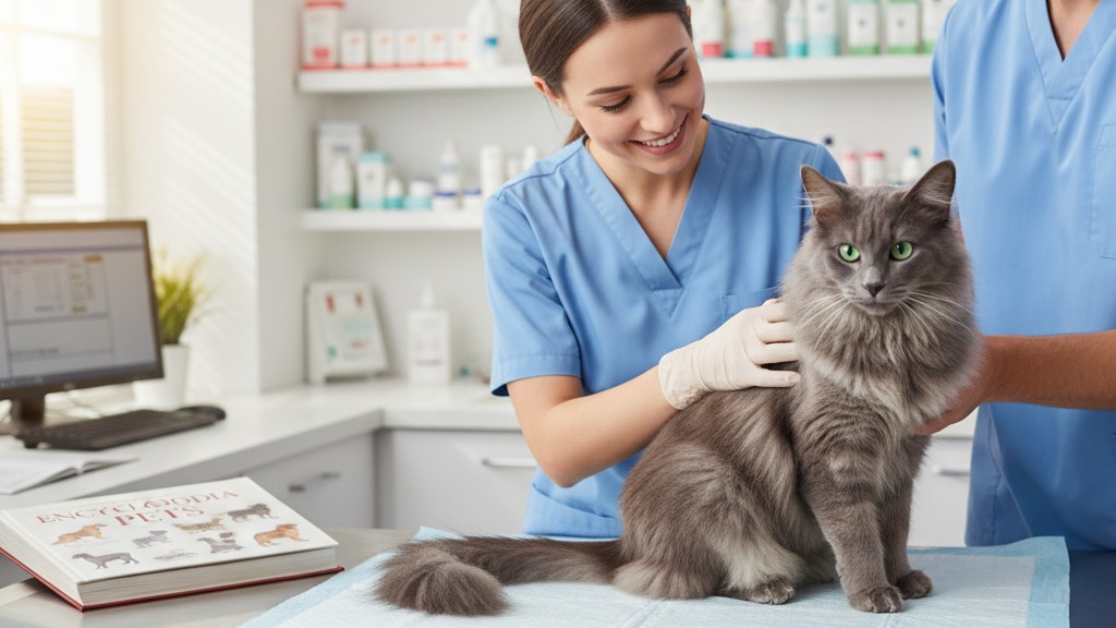 Cuidados de salud y prevención para el gato Nebelung