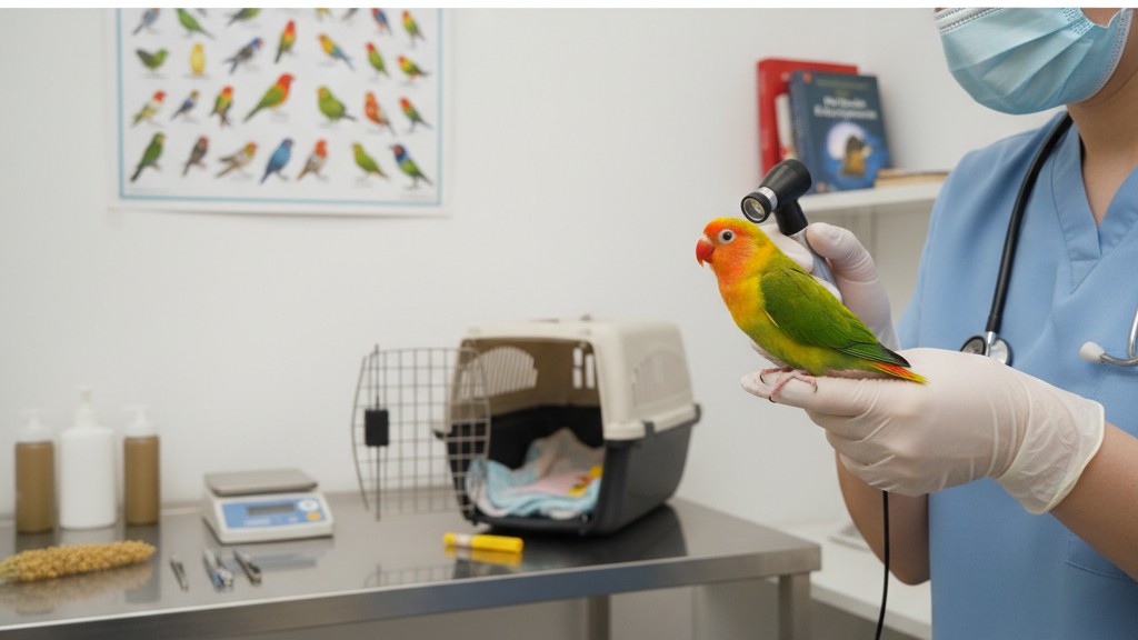 Salud y bienestar del Agapornis Fisher: prevención y cuidados básicos