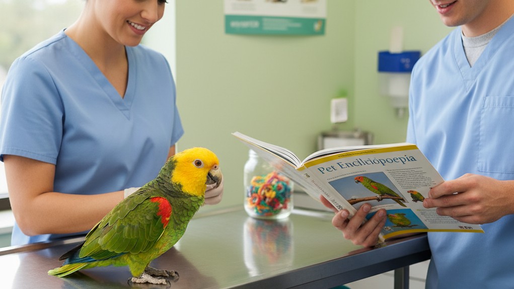 Salud y bienestar básico de la Cotorra de Cabeza Amarilla