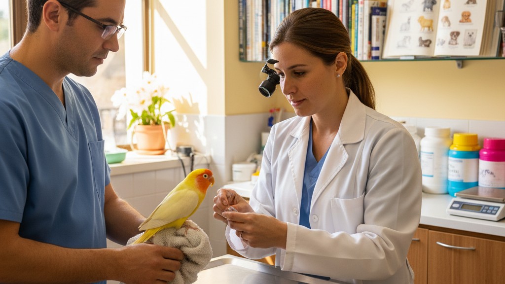 Cuidados sanitarios y prevención para Ninfa Lutino