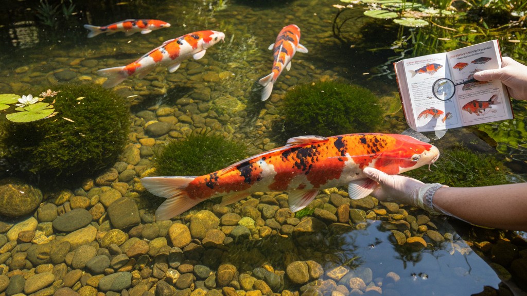 Salud del pez Koi: cuidados preventivos y señales para vigilar