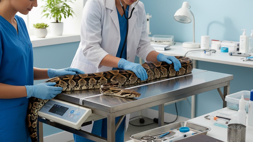 Salud y bienestar de la boa constrictor: cuidados preventivos