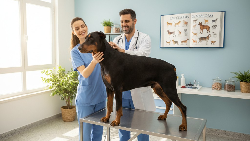 Salud y cuidados preventivos esenciales para el Doberman
